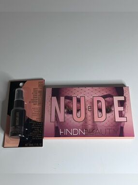 NWT Beauty Impressions Matte Setting Spray & Nude Eyeshadow Palette Bundle